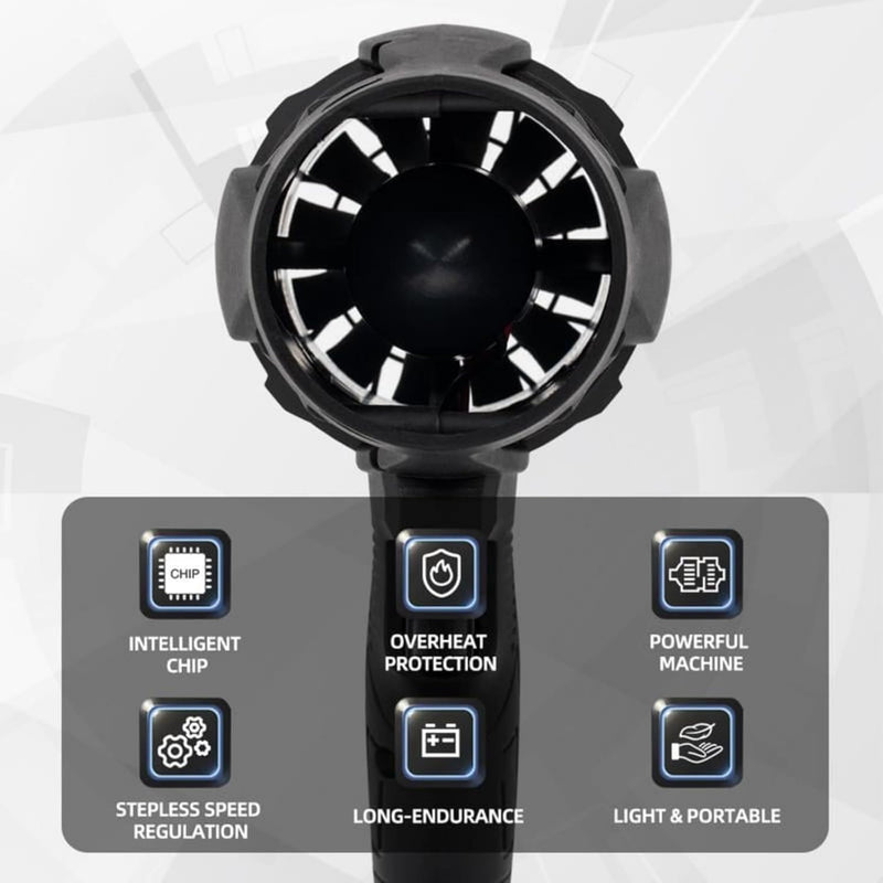 Markam's™ Cordless Turbo Air Blower – Multi-Purpose High-Speed Cleaner